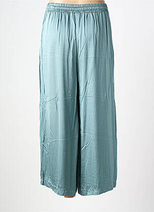 Pantalon droit taille élastique bleu PAKO LITTO femme