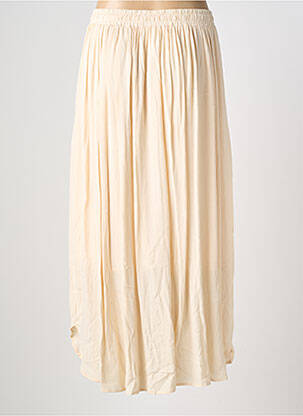 Jupe longue coupe fluide beige MOLLY BRACKEN femme