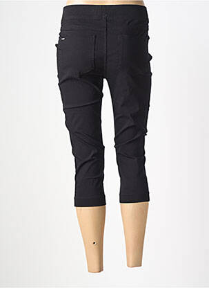 Pantacourt taille élastique noir B.YOUNG femme