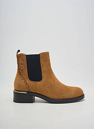 Bottines/boots bout rond talon de 4 à 6cm marron LPB LES PETITES BOMBES  femme