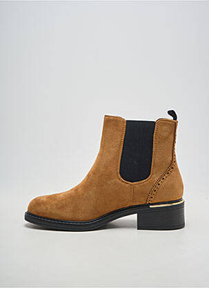 Bottines/boots bout rond talon de 4 à 6cm marron LPB LES PETITES BOMBES  femme