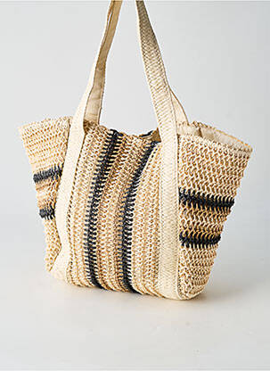 Sac forme cabas forme cabas beige MOLLY BRACKEN femme