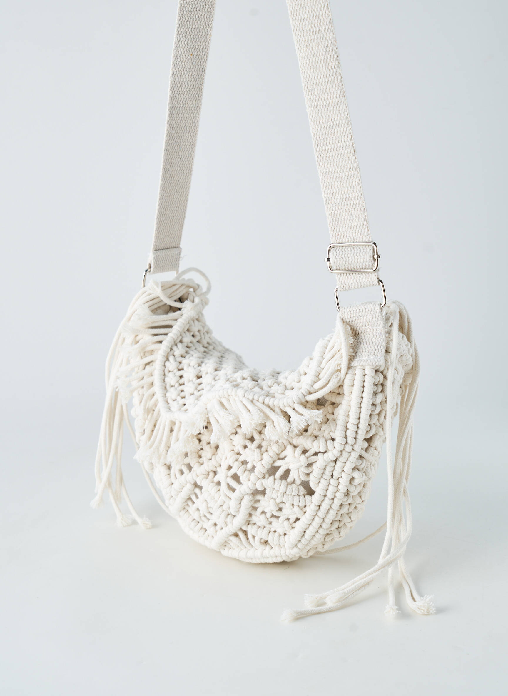 Sac doublure textile forme rectangulaire blanc MOLLY BRACKEN femme