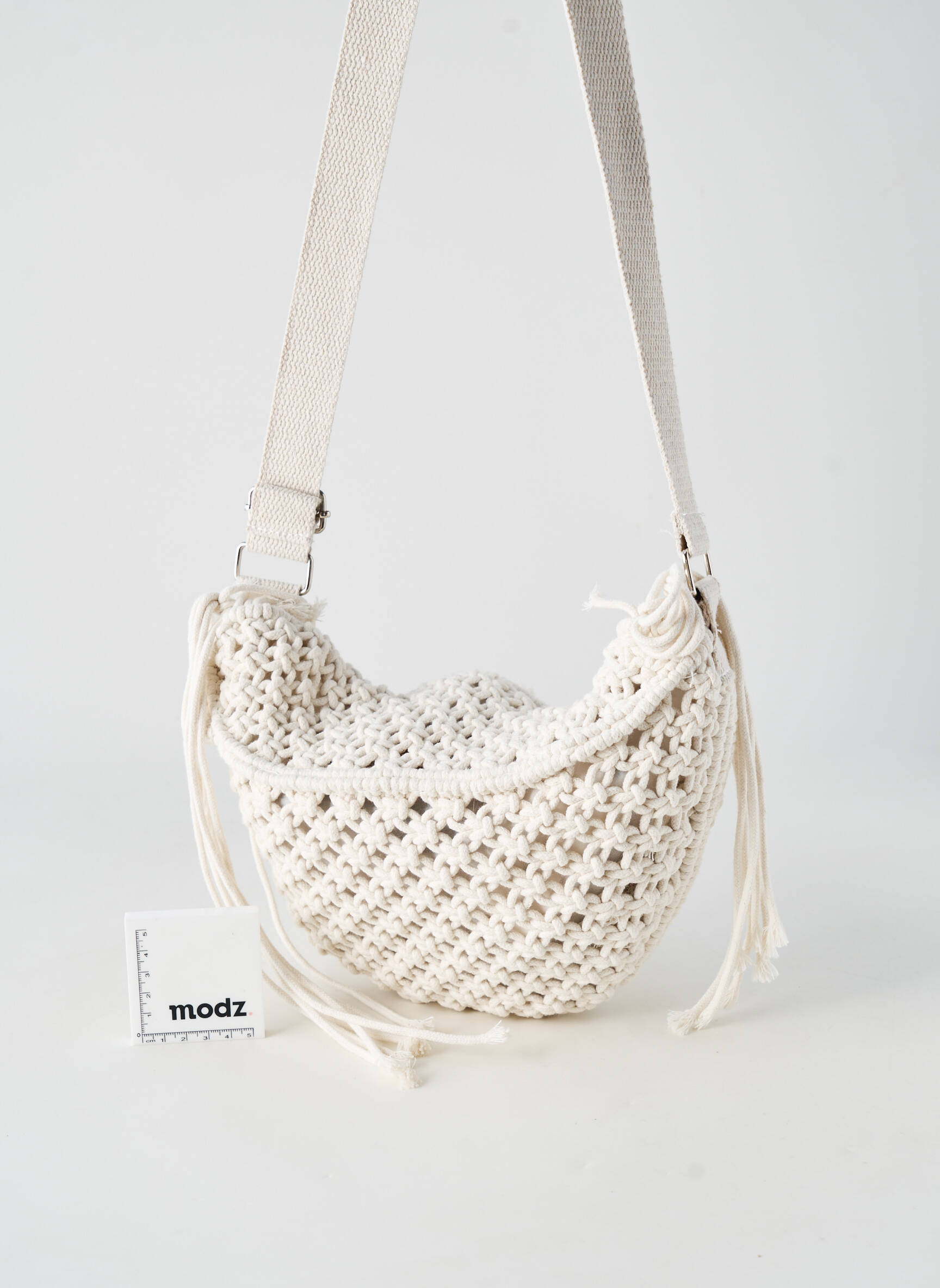 Sac doublure textile forme rectangulaire blanc MOLLY BRACKEN femme