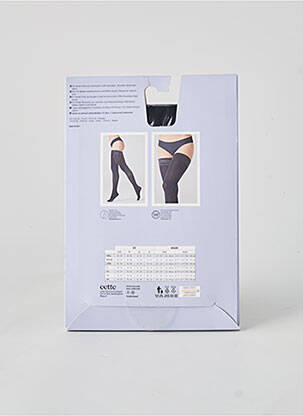 Bas stretch noir CETTE femme