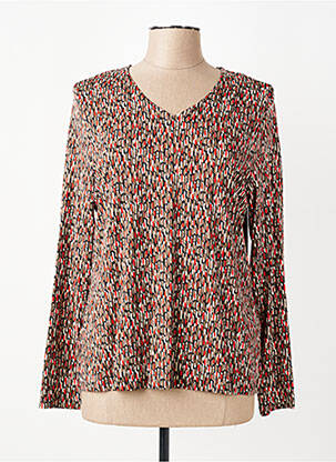 Top tissage jersey manches longues noir BARBARA LEBEK femme