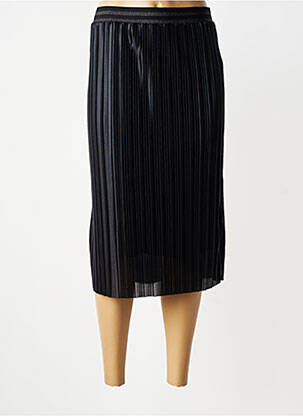 Jupe mi-longue taille normale noir MERI & ESCA femme