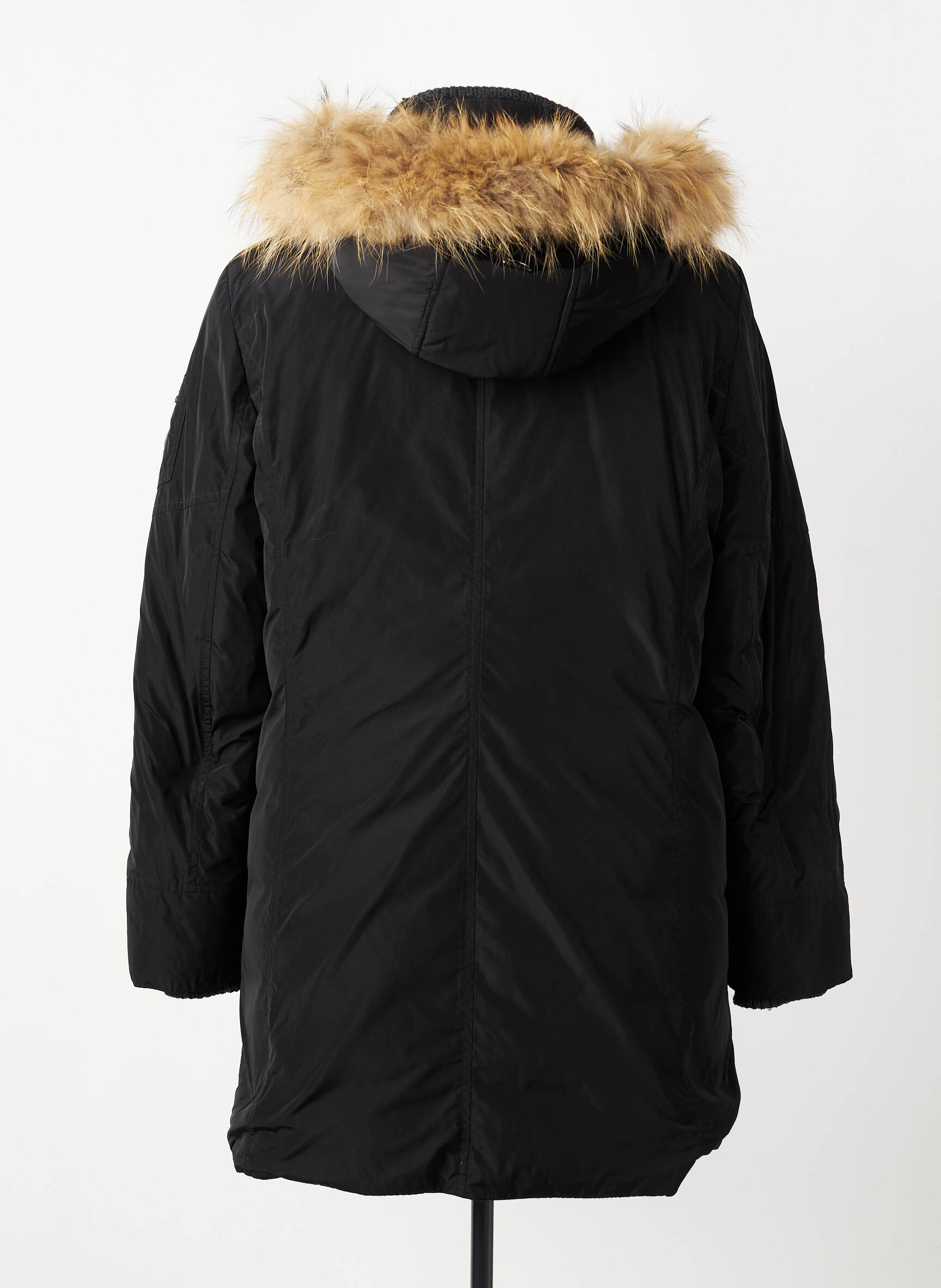 Blouson col col montant noir BARBARA LEBEK femme