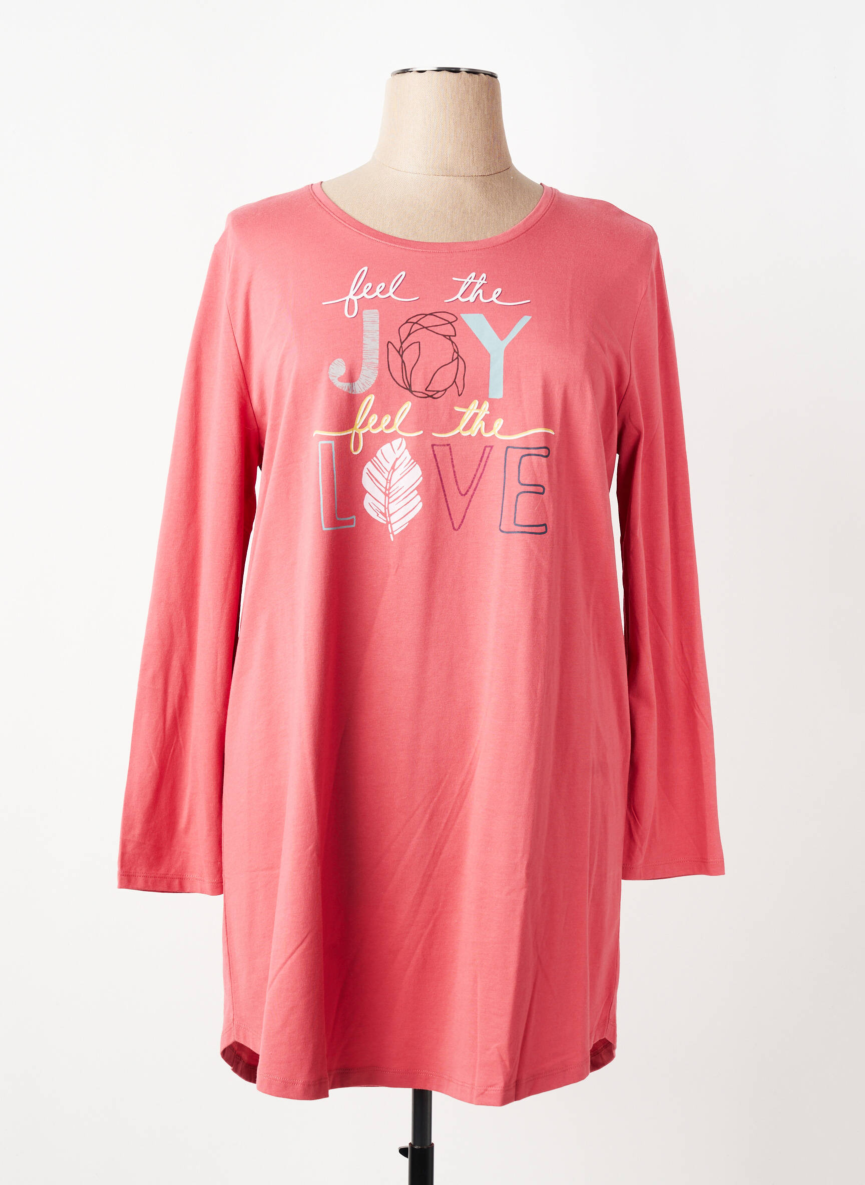 Chemise de nuit stretch rose TRIUMPH femme
