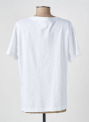 T-shirt coupe droite manches courtes blanc GRIFFON femme