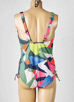Maillot de bain 1 pièce imprimé fantaisie vert TRIUMPH femme