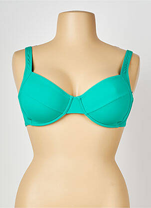 Haut de maillot de bain haut soutien-gorge emboitant haut soutien-gorge emboitant vert TRIUMPH femme