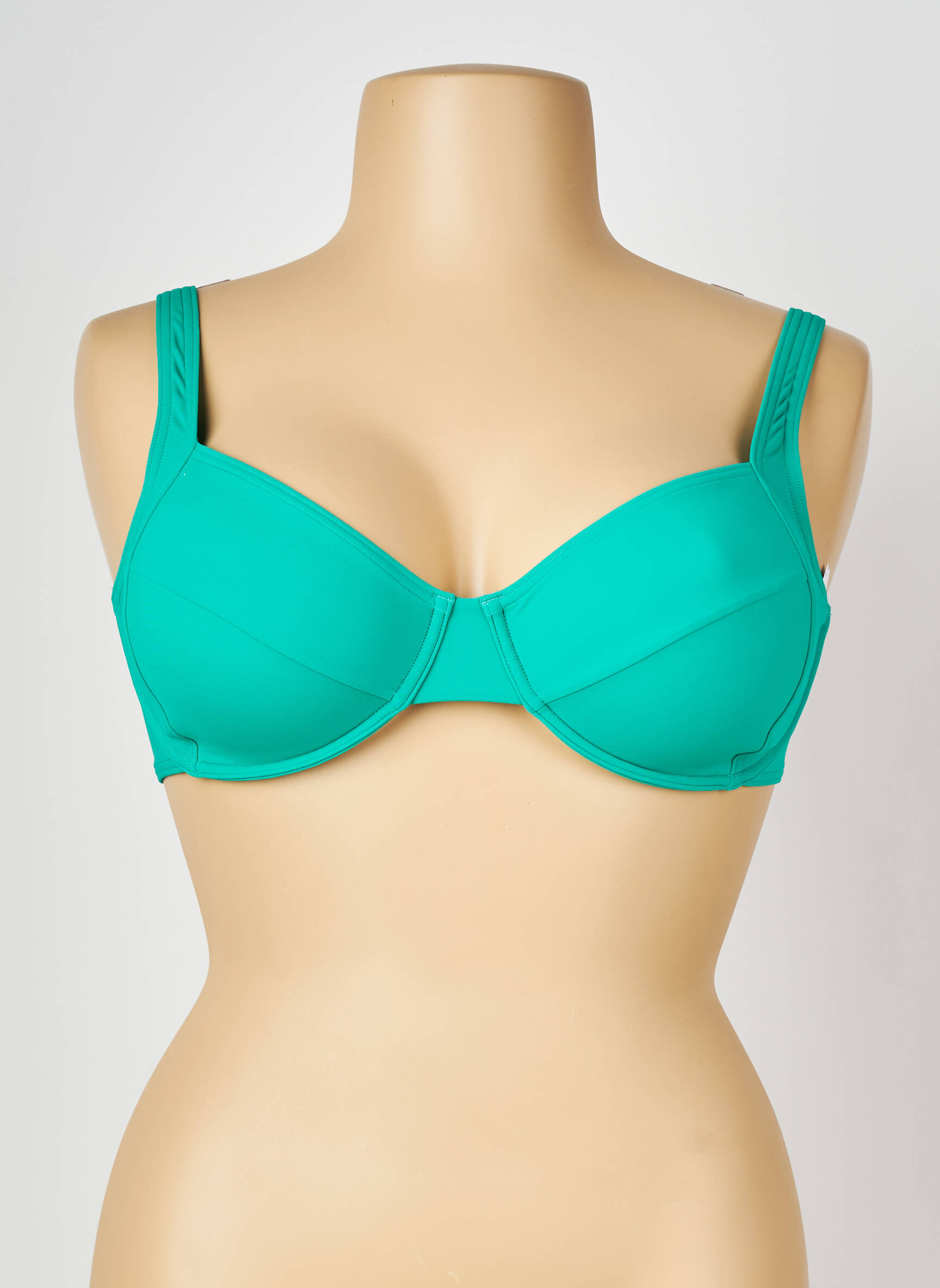 Haut de maillot de bain haut soutien-gorge emboitant haut soutien-gorge emboitant vert TRIUMPH femme