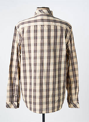 Chemise manches longues imprimé fantaisie beige LEE COOPER homme