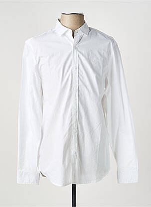 Chemise manches longues coupe droite blanc LEE COOPER homme