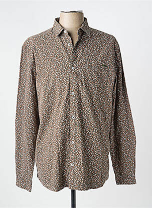Chemise manches longues imprimé fantaisie vert LEE COOPER homme