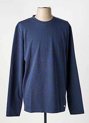 T-shirt stretch manches longues bleu LEE COOPER homme