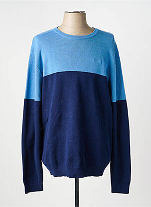 Pull col rond manches longues bleu LEE COOPER homme