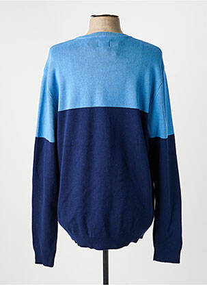Pull col rond manches longues bleu LEE COOPER homme