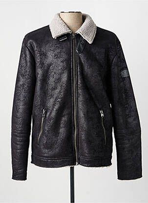 Blouson poches noir LEE COOPER homme