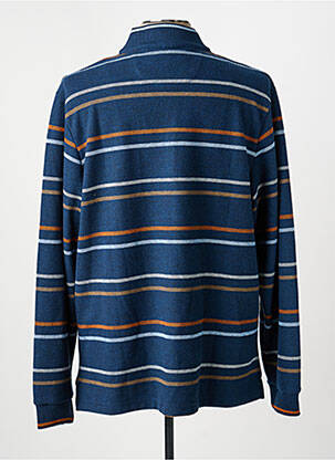 Pull manches longues manches longues bleu LOUIS VICTOR homme