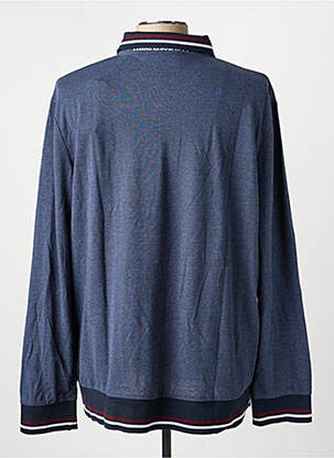 Polo manches longues manches longues bleu LEE COOPER homme