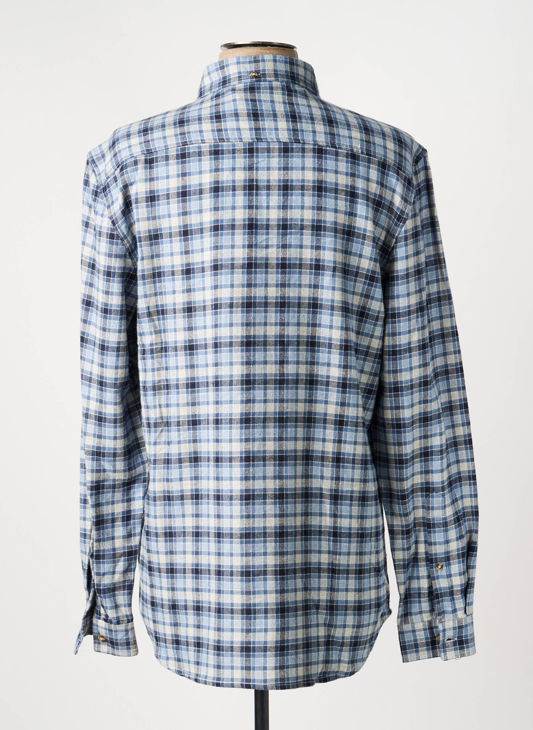 Chemise manches longues imprimé fantaisie bleu LEE COOPER homme