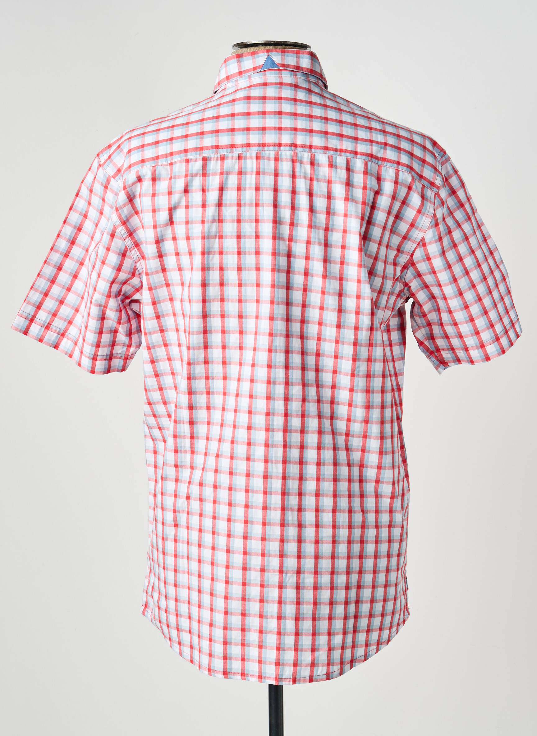 Chemise manches courtes poches rouge LEE COOPER homme