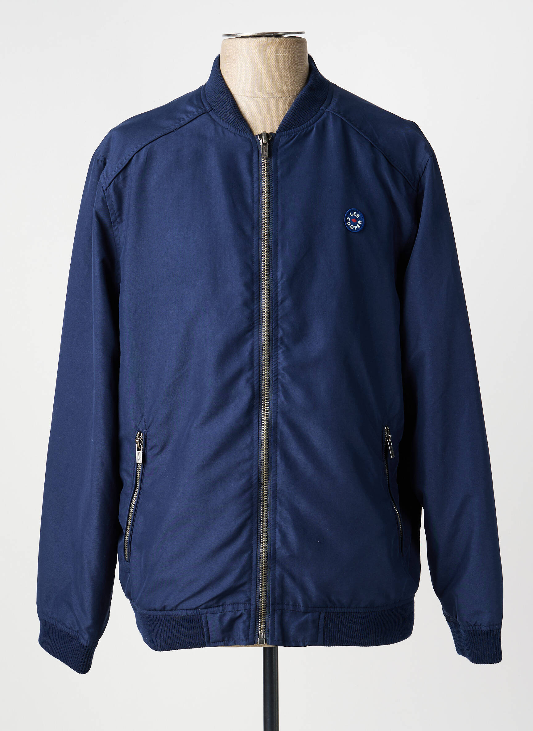 Veste casual resserrée sur le bas bleu LEE COOPER homme