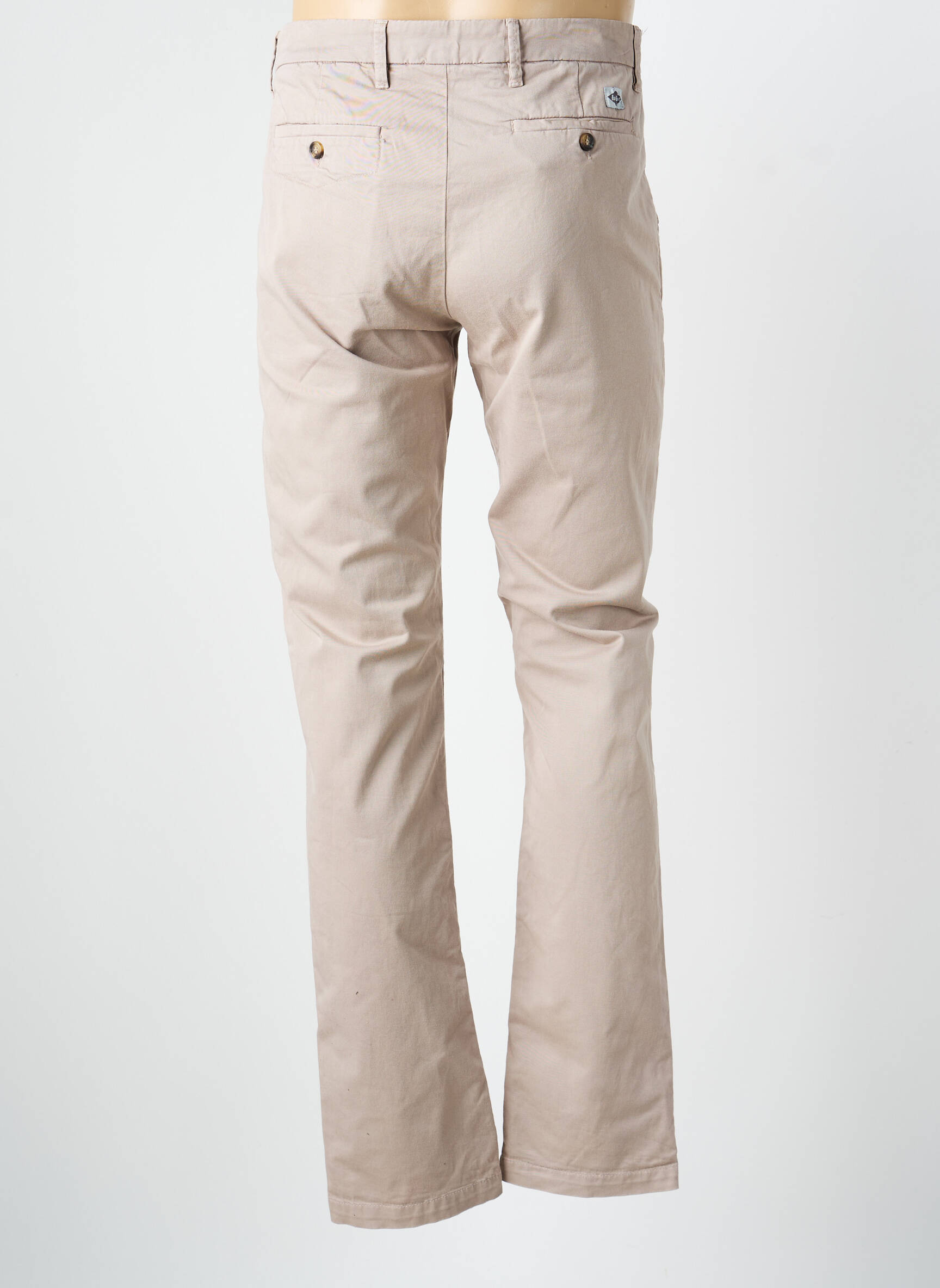 Pantalon chino poches beige LEE COOPER homme