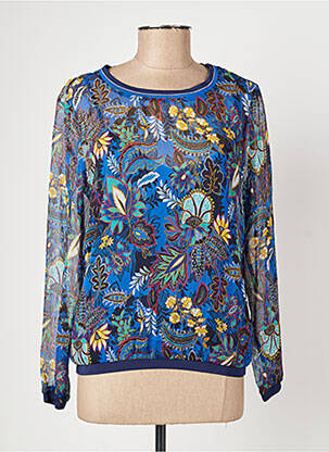 Top manches longues manches longues bleu ONE STEP femme