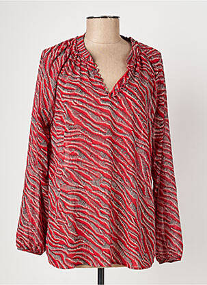 Top manches longues manches longues rouge ONE STEP femme