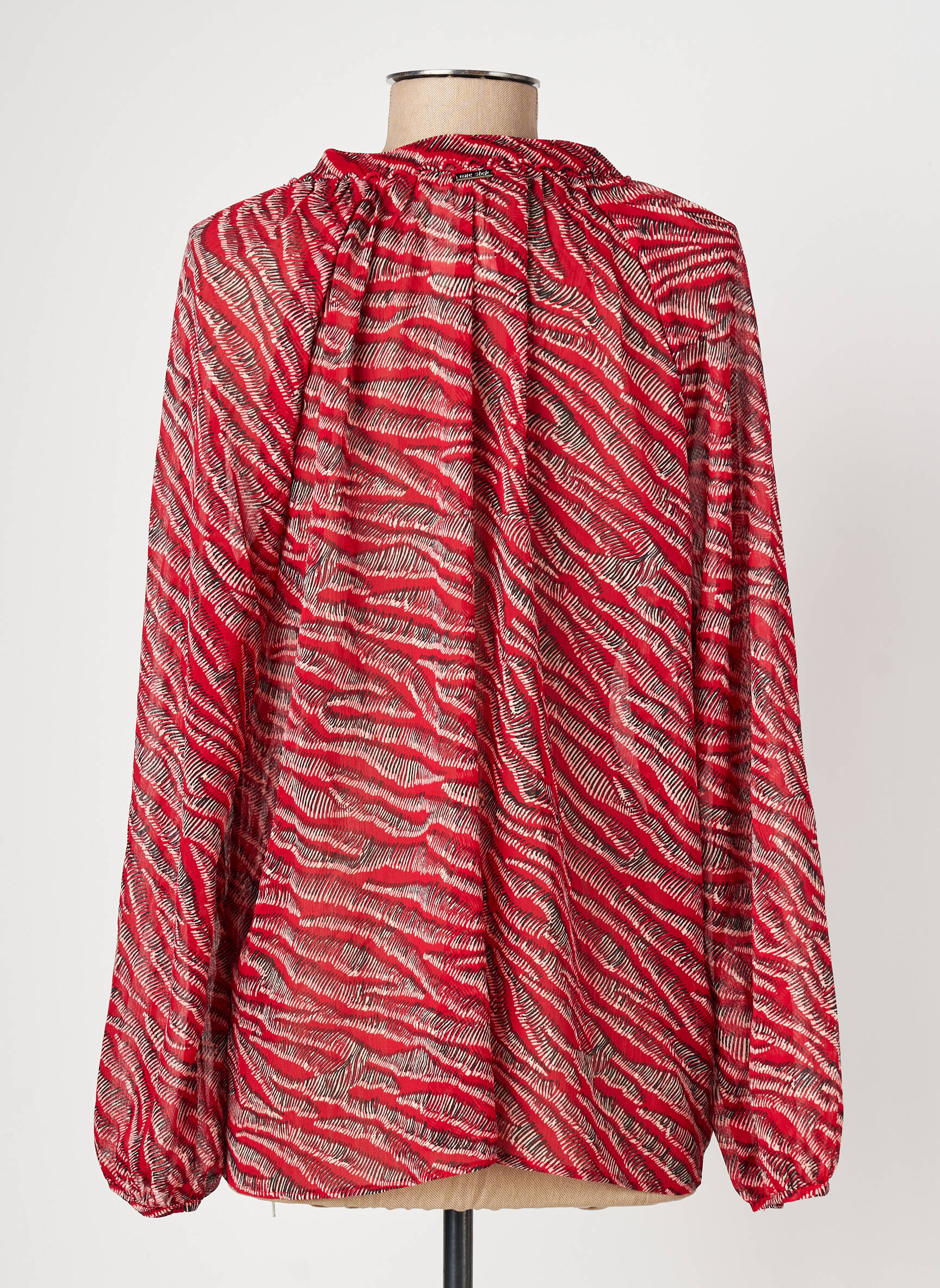 Top manches longues manches longues rouge ONE STEP femme