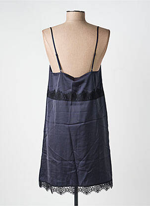 Nuisette/combinette col v noir VALEGE femme