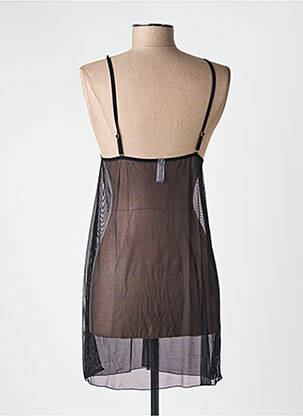 Nuisette/combinette broderie noir VALEGE femme