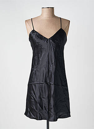 Nuisette/combinette tissage satiné noir SIMONE PERELE femme
