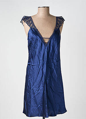 Nuisette/combinette col v bleu SIMONE PERELE femme