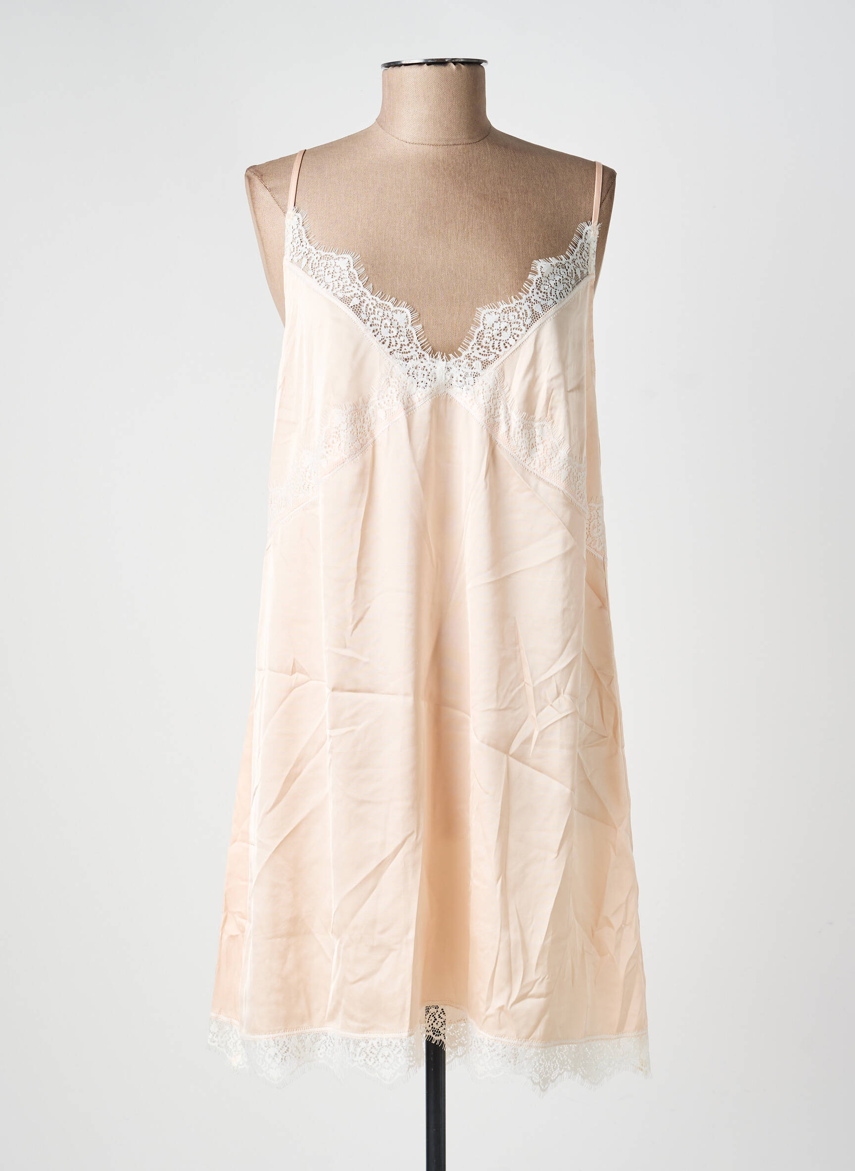 Nuisette/combinette col v beige SIMONE PERELE femme