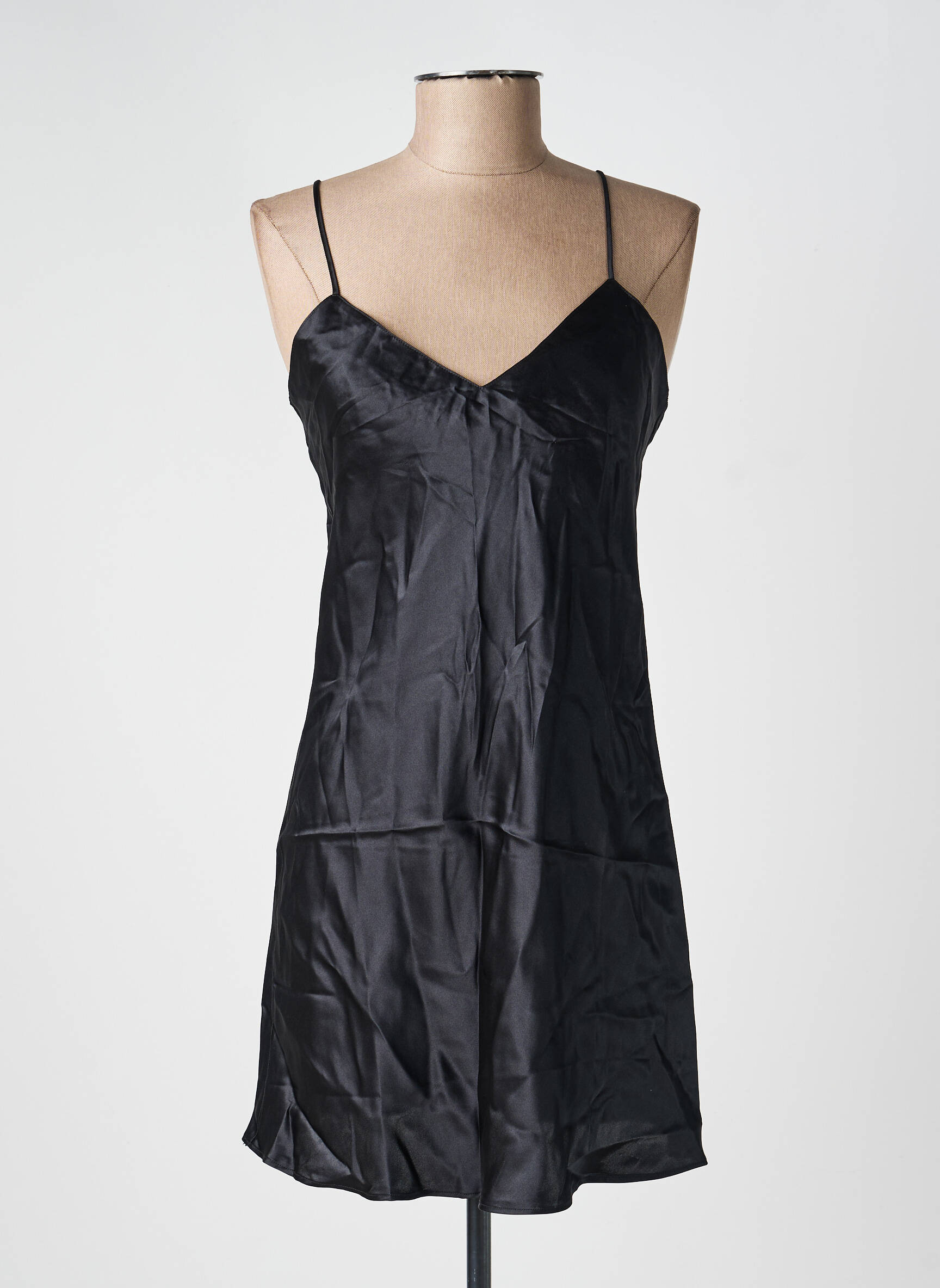 Nuisette/combinette tissage satiné noir SIMONE PERELE femme