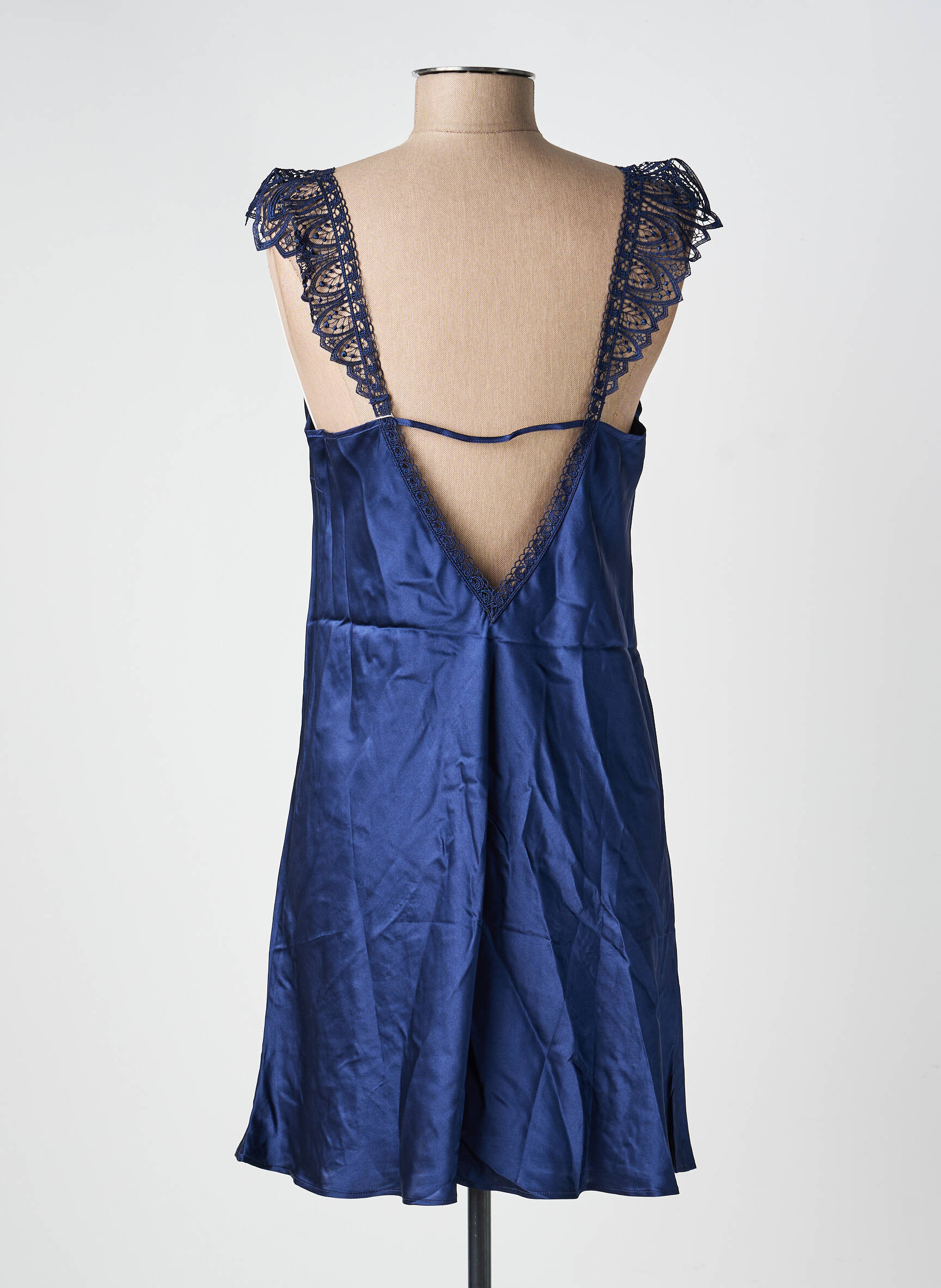Nuisette/combinette col v bleu SIMONE PERELE femme