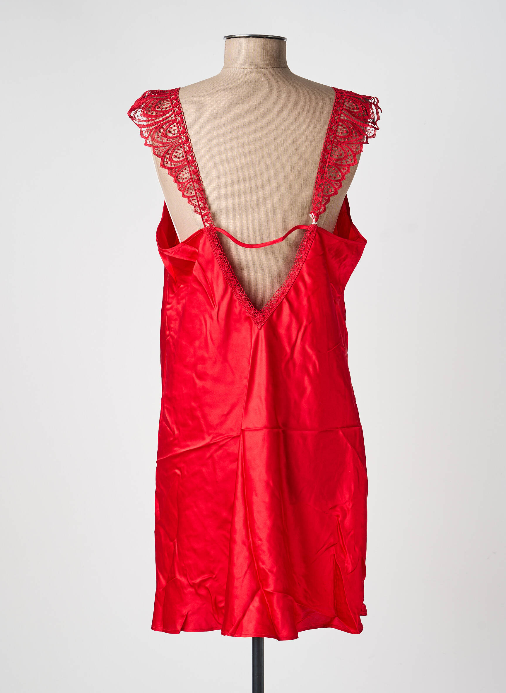 Nuisette/combinette col v rouge SIMONE PERELE femme