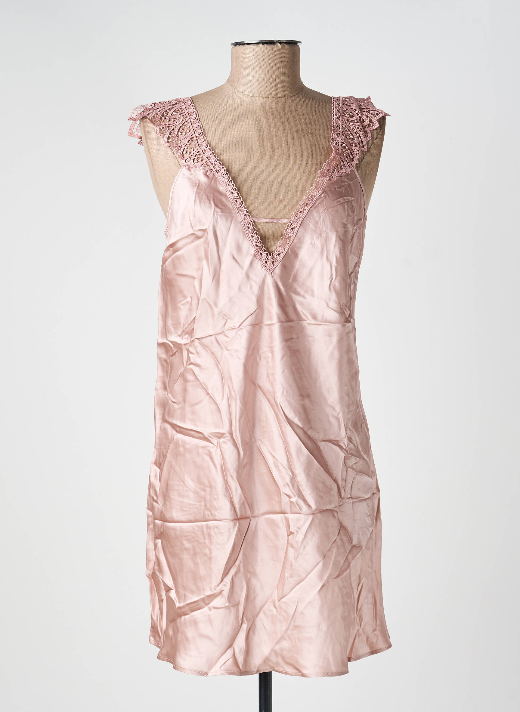Nuisette/combinette col v rose SIMONE PERELE femme
