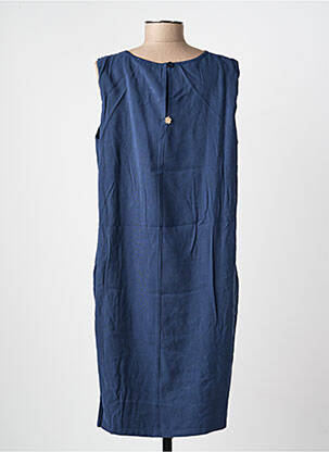 Robe mi-longue sans manche sans manche bleu LE PETIT BAIGNEUR femme