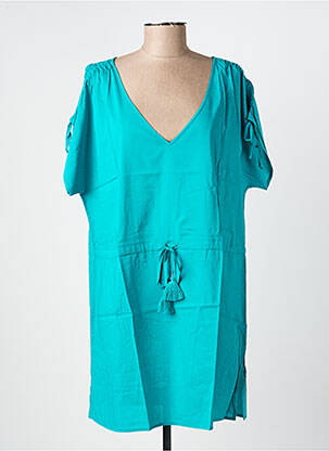 Robe de plage coupe cintrée vert SIMONE PERELE femme