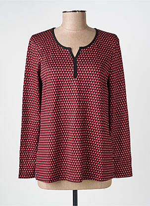 Top manches longues manches longues rouge DAMART femme