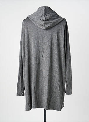 Veste casual col rond gris PRINCESSE TAM-TAM femme