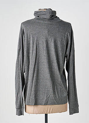Sous-pull stretch manches longues gris PRINCESSE TAM-TAM femme