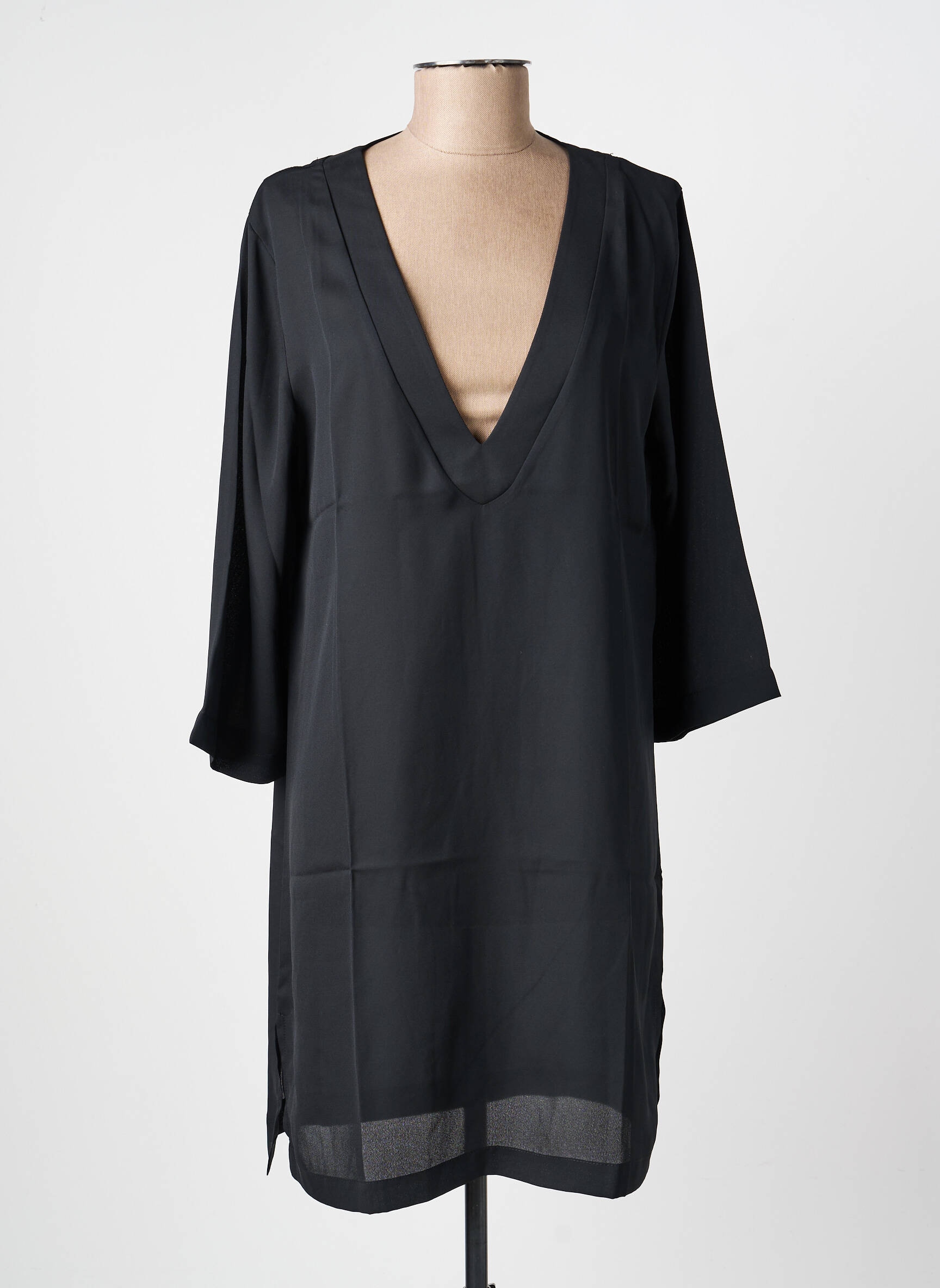 Robe de plage coupe fluide noir SIMONE PERELE femme