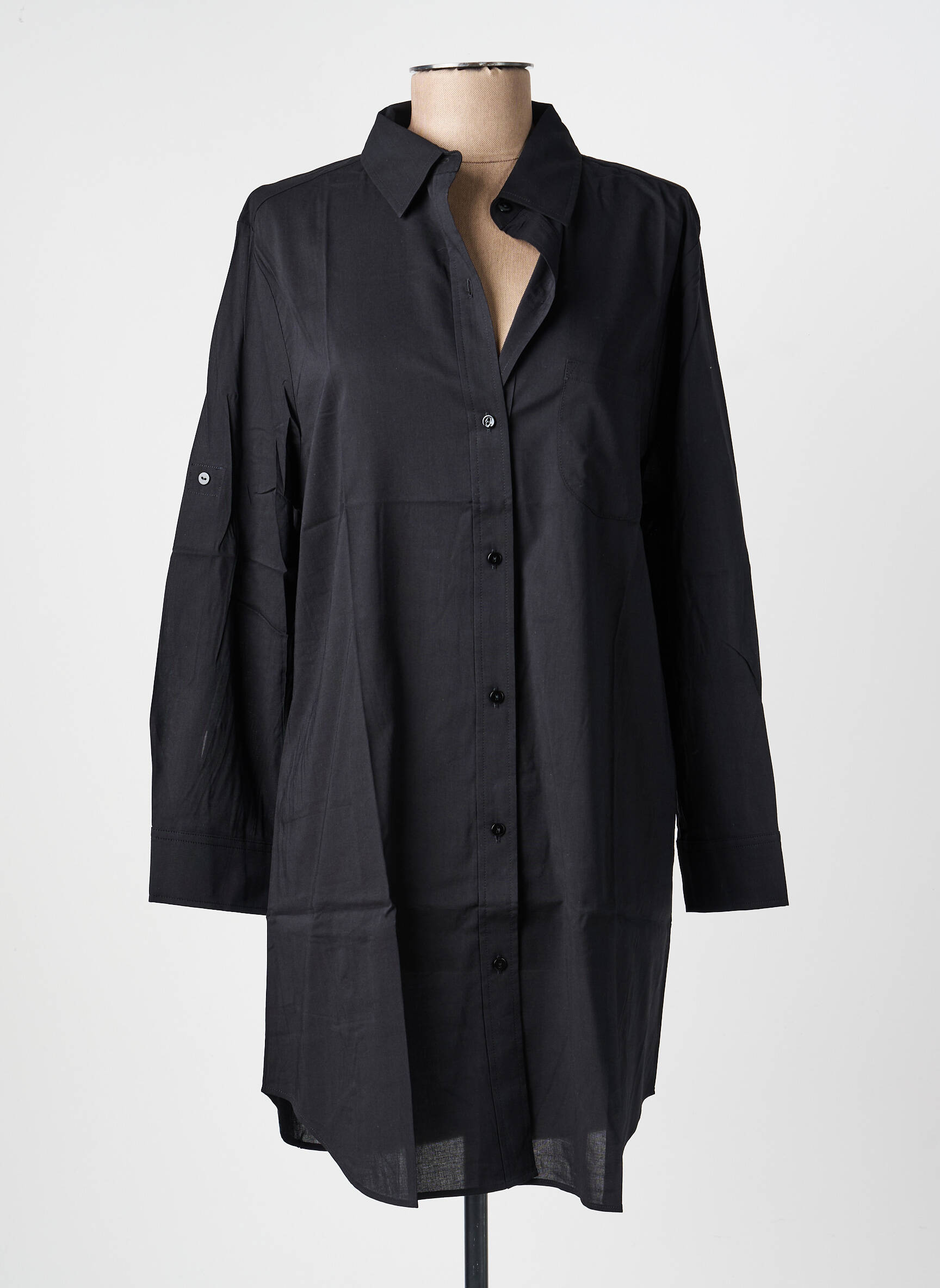 Robe courte manches longues manches longues noir SIMONE PERELE femme