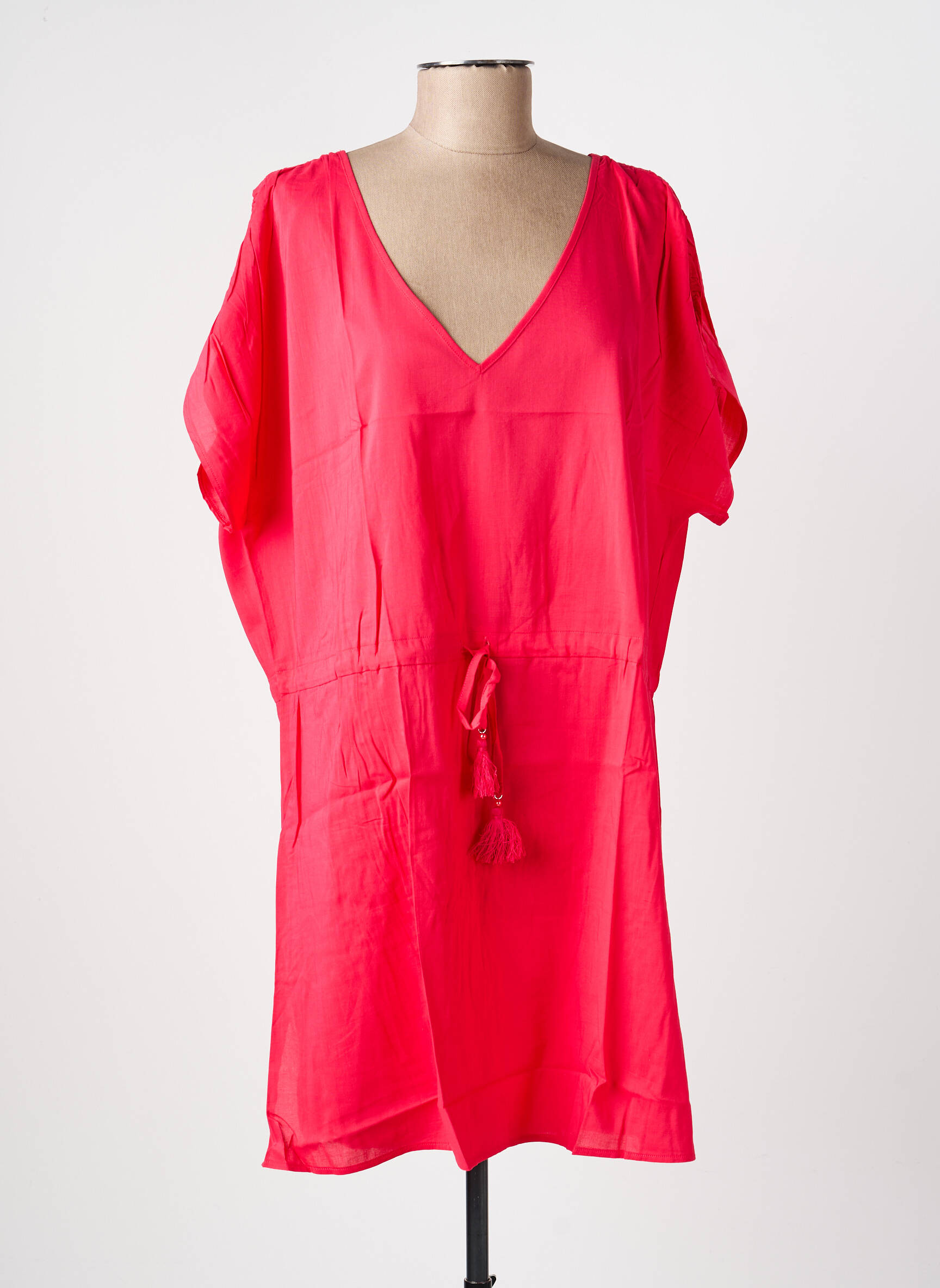 Robe de plage coupe cintrée rose SIMONE PERELE femme